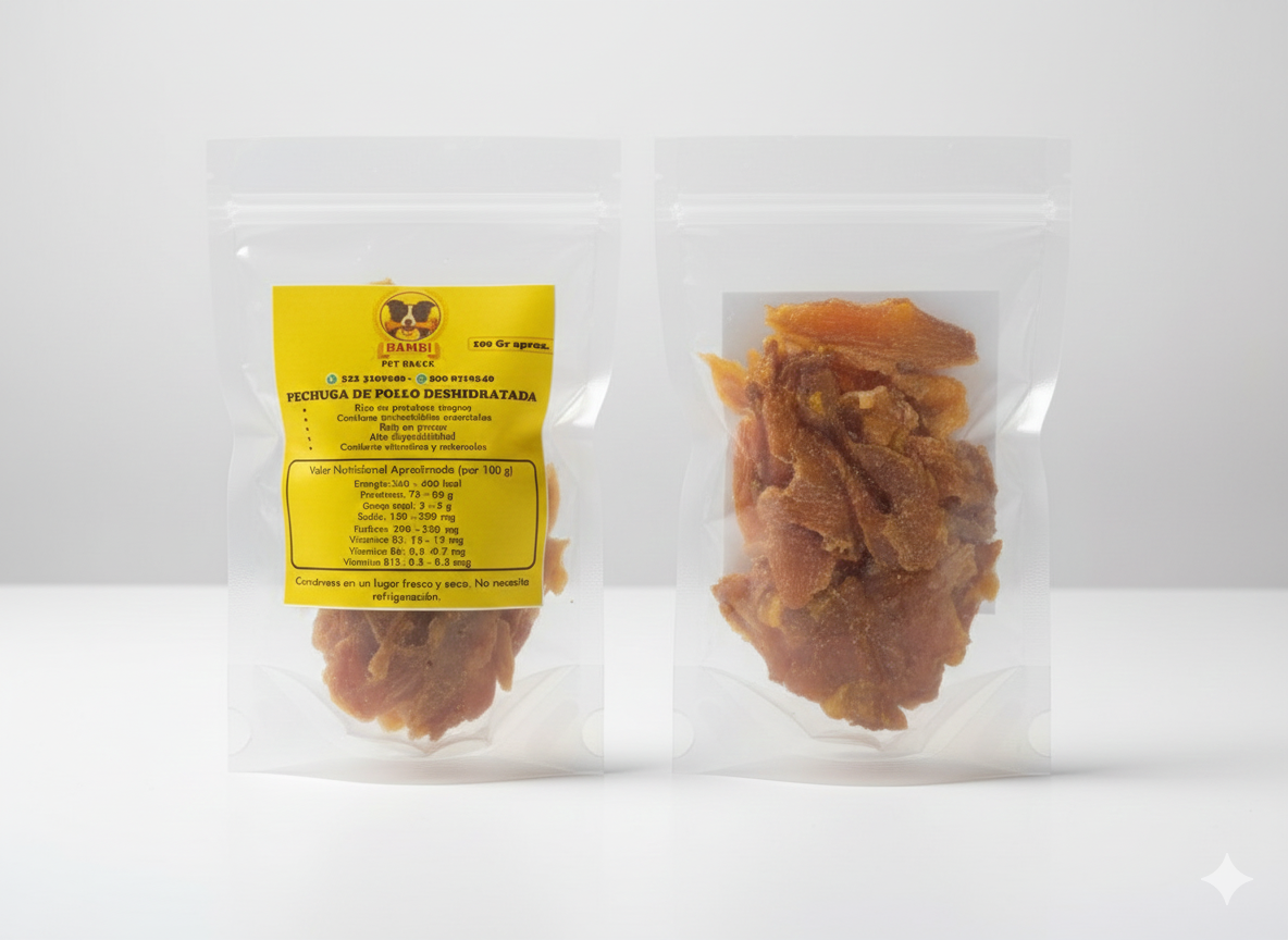 Pechuga De Pollo Deshidratada